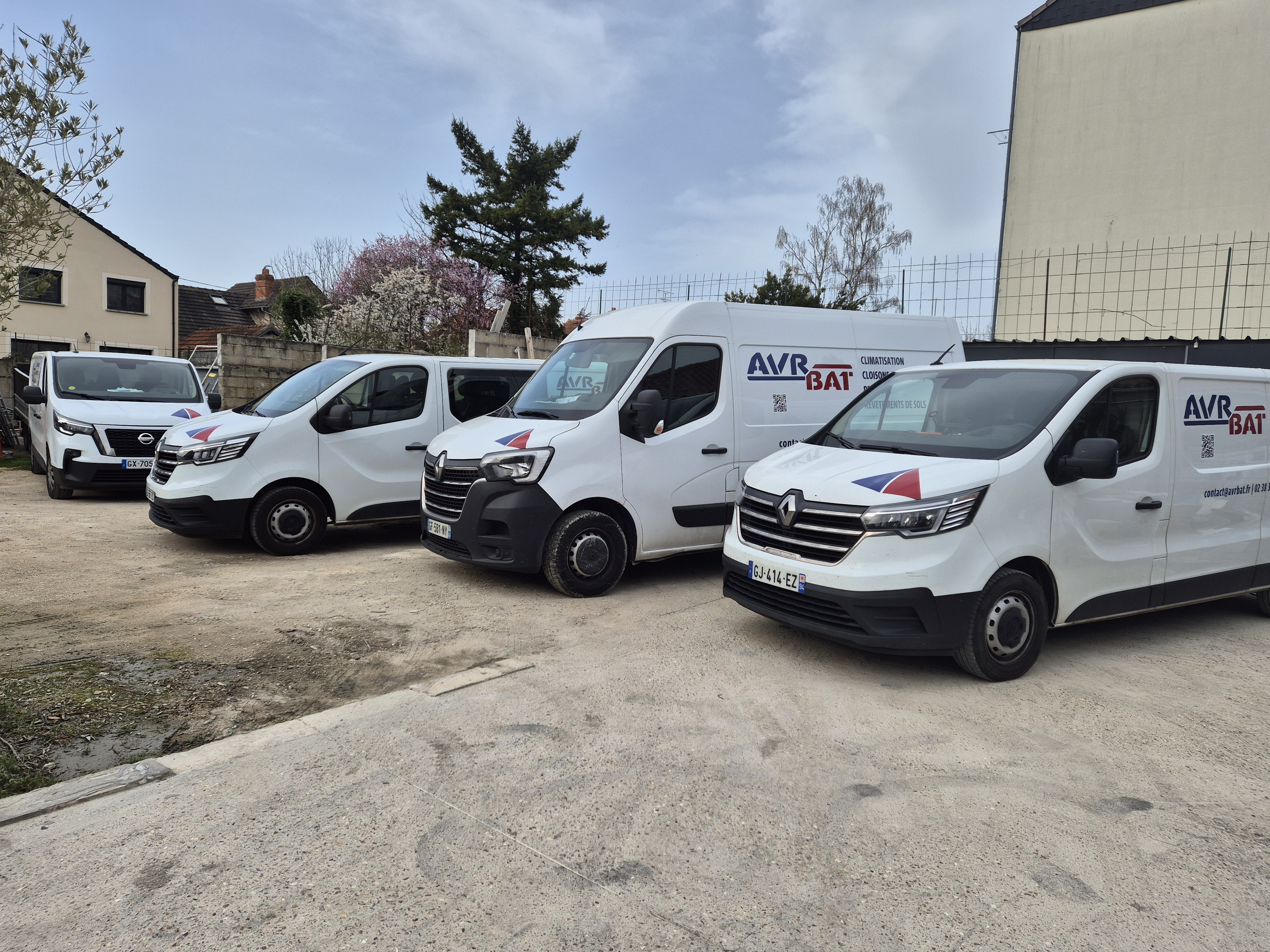 Flotte de camions AVRBAT